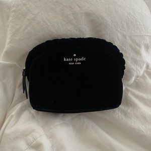 Black Velvet Seashell Kate Spade Clutch